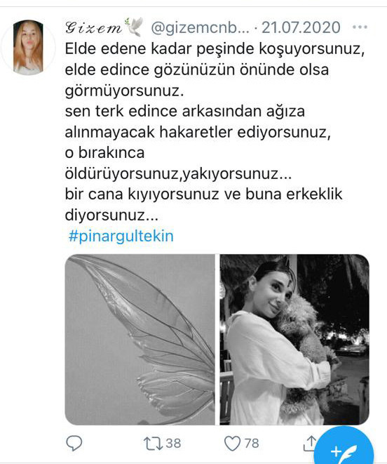 Parkta öldürülen kız çocuğunun paylaşımları ortaya çıktı: Türkiye'de kadın olmak zor ama kadın ölmek kolay - Resim : 2