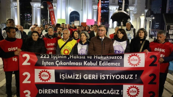 KESK'ten işçilerin direnişine destek