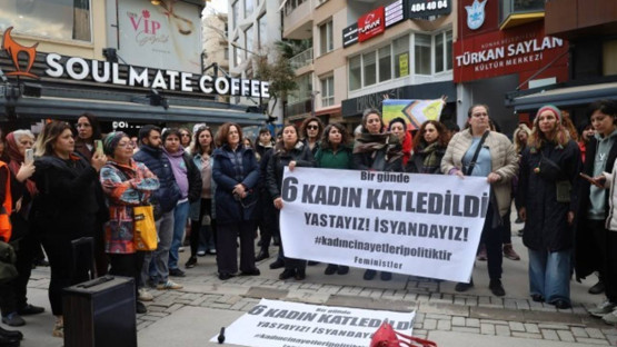 İzmir Kadın Platformu: 'Bir günde 6 kadın katledildi; isyandayız'