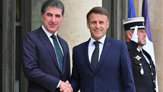 Neçirvan Barzani ile Macron telefonda görüştü