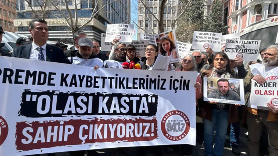 6 Şubat ailelerinin yürüyüşüne engel: 'Adalet geciktikçe suç cesaret bulur'