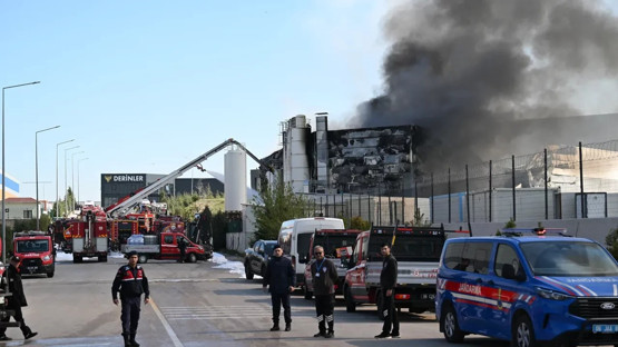 Ankara'da boya fabrikasında yangın: 1 işçi öldü, 2 işçi yaralandı