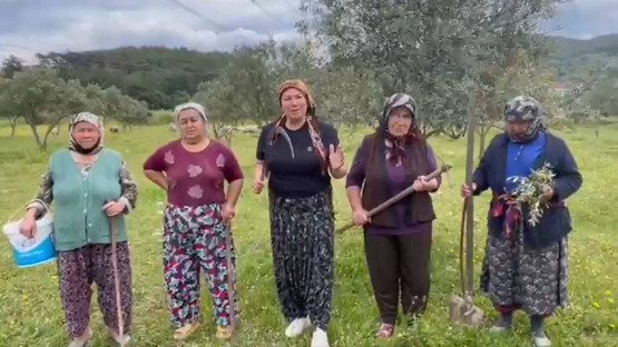 Akbelenli kadınlardan 1 Mayıs mesajı: Topraklarımıza ve evladımız Esra'ya özgürlük