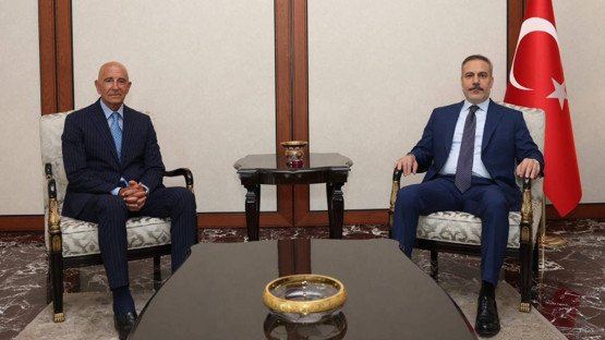 Hakan Fidan, ABD Büyükelçisi Tom Barrack ile görüştü