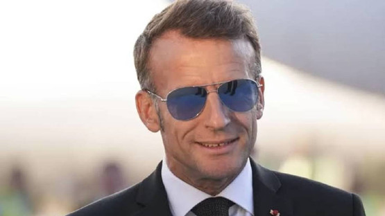 Macron'un neden gözlük taktığı ortaya çıktı