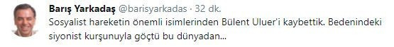Dev Genç liderlerinden Bülent Uluer yaşamını yitirdi - Resim : 3