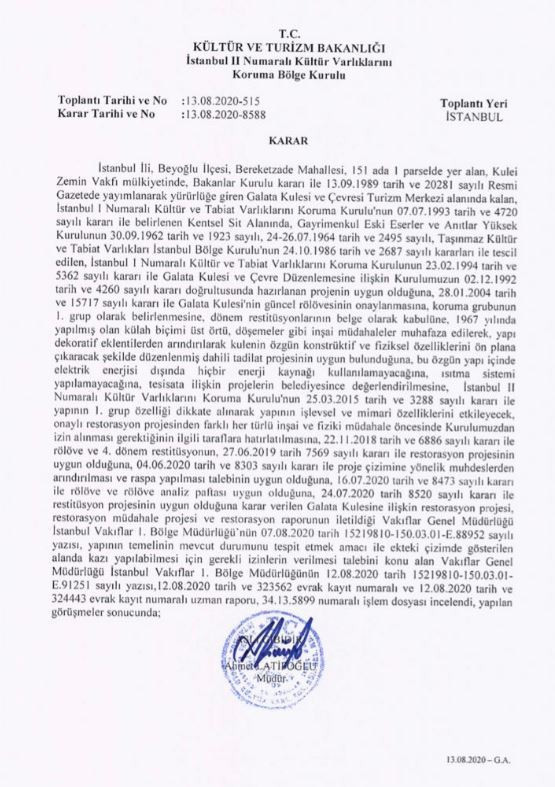 İBB, Galata Kulesi'nde yıkım için proje izni olmadığını belgeledi - Resim : 4