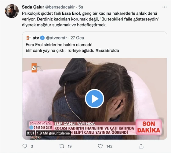 Esra Erol'a tepki: Yaptığı psikolojik şiddettir - Resim : 6