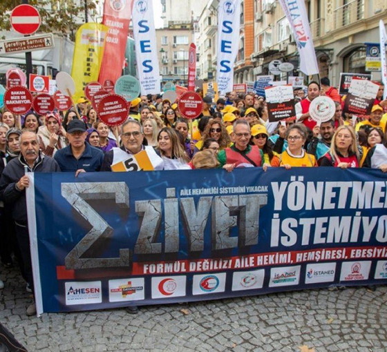 Sağlıkçılar 3’üncü kez iş bıraktı: Halk sağlık merkezlerine erişemiyor