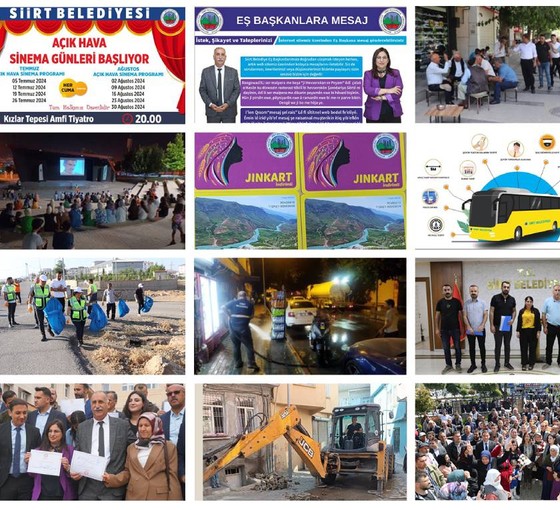 Kayyım atanan Siirt Belediyesi'nin 10 aylık icraatları