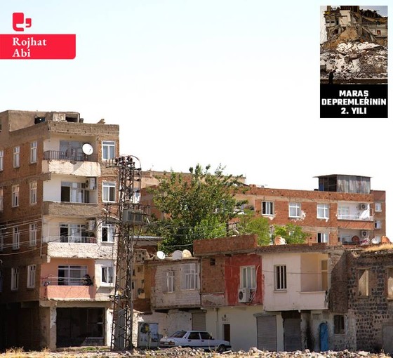 Diyarbakır'da ağır hasarlı binalarda hâlâ aileler yaşıyor