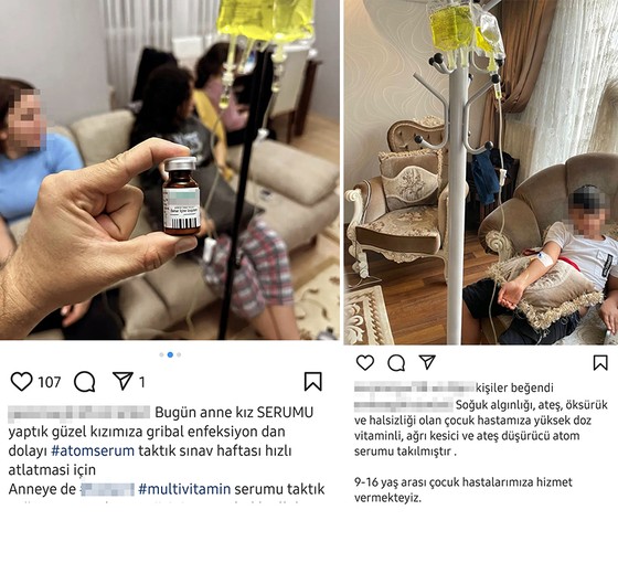 Sarı serum tehlikesi sosyal medyada: 1500 TL’ye serum 300 TL’ye iğne