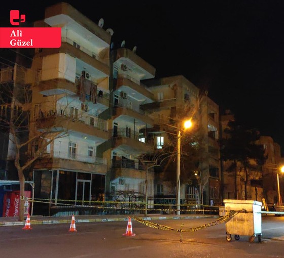 Urfa'da kolonlarından ses duyulan bina boşaltıldı