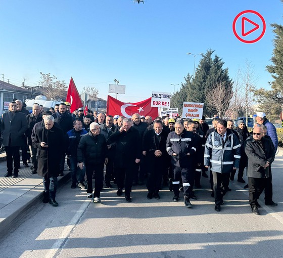 Özelleştirmeye karşı direnen Çayırhan madencileri tekrar Ankara yollarında