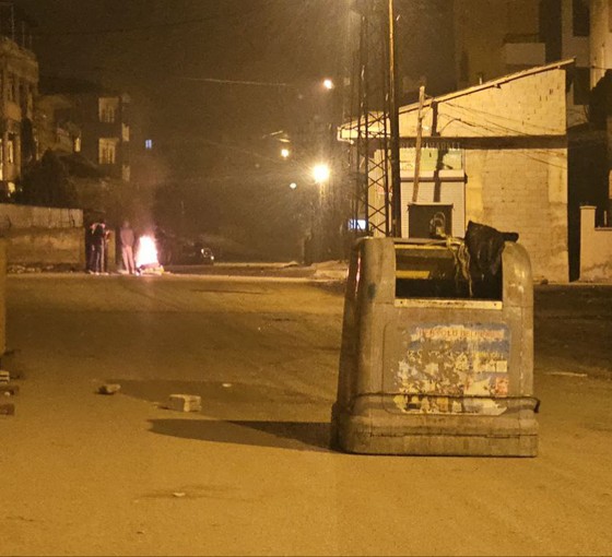 Van'da kayyıma karşı gece boyu eylem