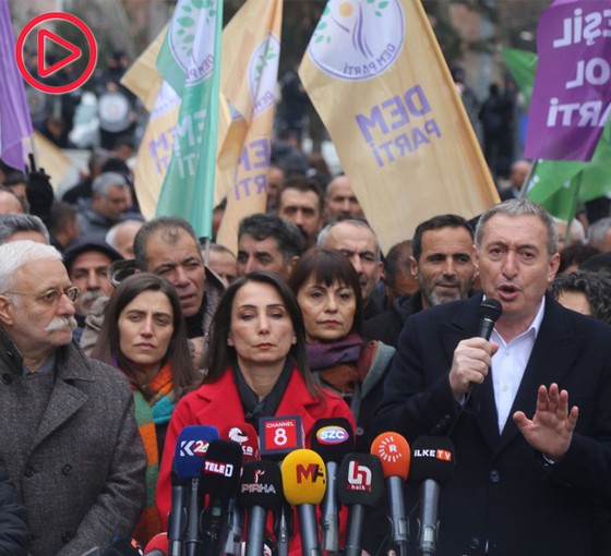 DEM Parti'den Güven Park'ta kayyım açıklaması... Bakırhan: Mardin'de kayyımı engelleseydik İstanbul'a soruşturma açılmazdı