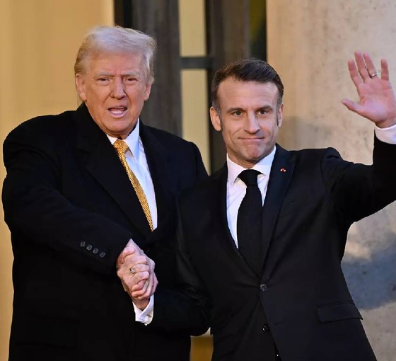 Trump ile Macron'dan Ukrayna gündemli ortak basın toplantısı