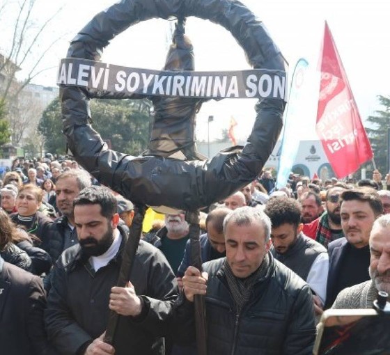 Alevi örgütlerinden eylem: Suriye'deki katliamlardan Colani ve yönetimini destekleyenler sorumludur