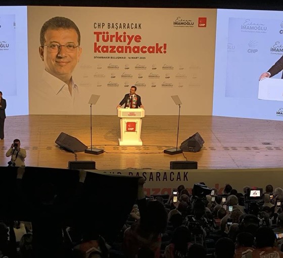 İmamoğlu Diyarbakır'da: Gelmiş geçmiş en özgürlükçü yönetimi kuracağım'