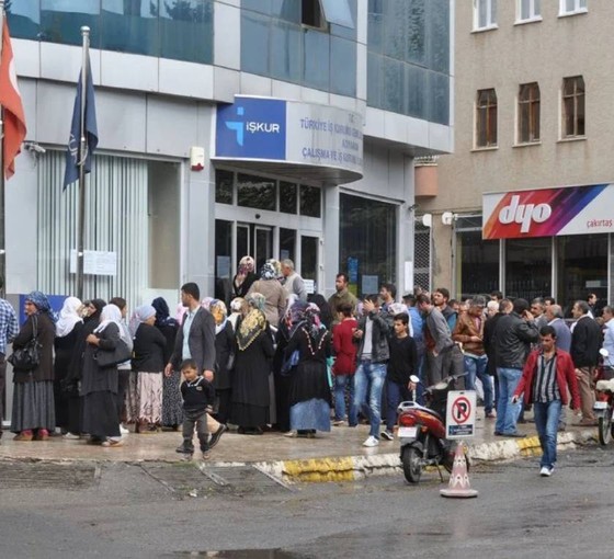 TÜİK'e göre en yüksek işsizlik oranı Hakkari'de