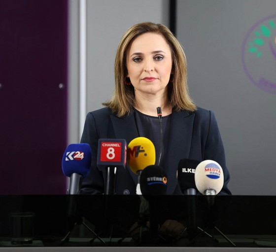 DEM Parti Sözcüsü Ayşegül Doğan: Halk iradesinin gaspının karşısındayız