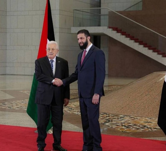 Yıllar sonra Şam’a ilk ziyaret: Mahmut Abbas, Colani ile görüştü