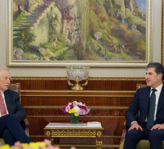 ABD'li heyet Hewler'de Neçirvan Barzani ile görüştü