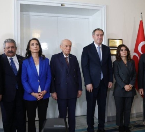 DEM Parti ile MHP Meclis'te görüştü