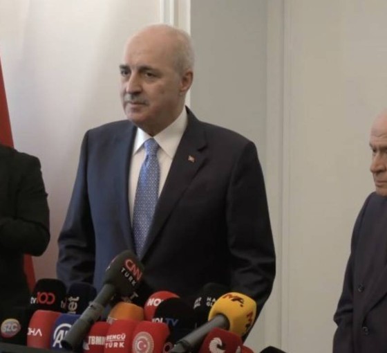 Bahçeli ile görüşen Kurtulmuş: Bundan sonra görev Meclis'te