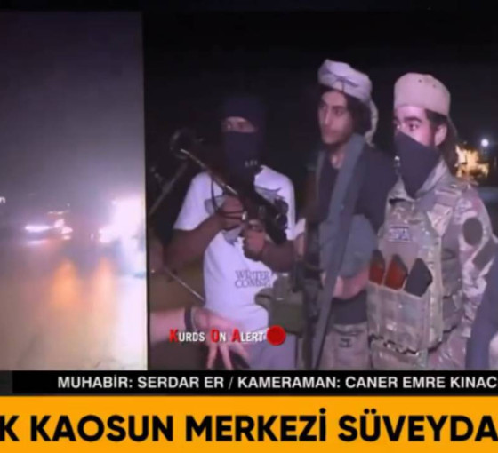 CNN'de IŞİD propagandası: Süveyda'ya saldıran IŞİD'liler canlı yayında