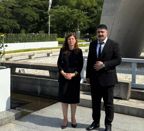 Diyarbakır Büyükşehir Belediye Eşbaşkanı Serra Bucak Küçük, Hiroşima anmasına katıldı