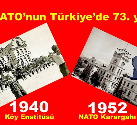 Kızılçullu'dan Kızıl düşmanı NATO'ya...