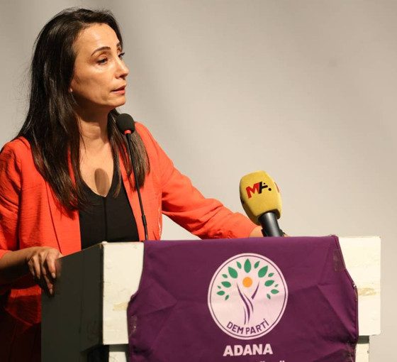 Hatimoğulları Adana'da konuştu: Demokrasi olmadan barış kalıcı olmaz, operasyonlar süreci sabote ediyor