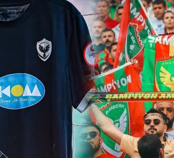 Amedspor'a ikinci kez Kürtçe slogan cezası