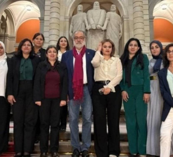 Kuzey ve Doğu Suriye kadın heyetinin Avrupa temasları sürüyor