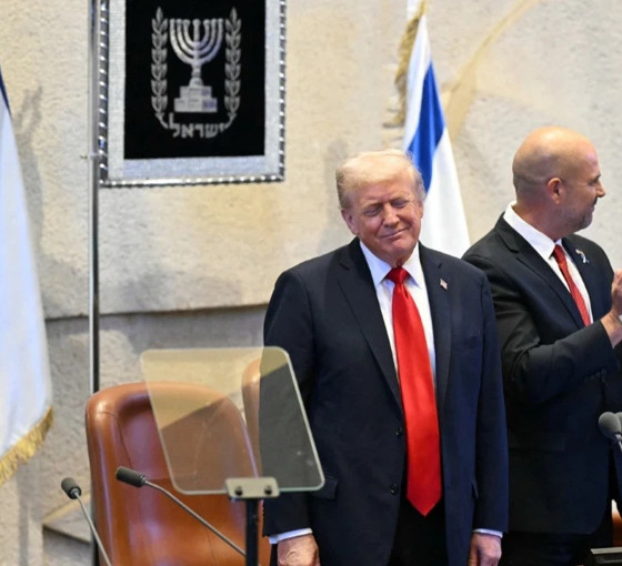 ABD Başkanı Trump İsrail Parlamentosu'nda protesto edildi