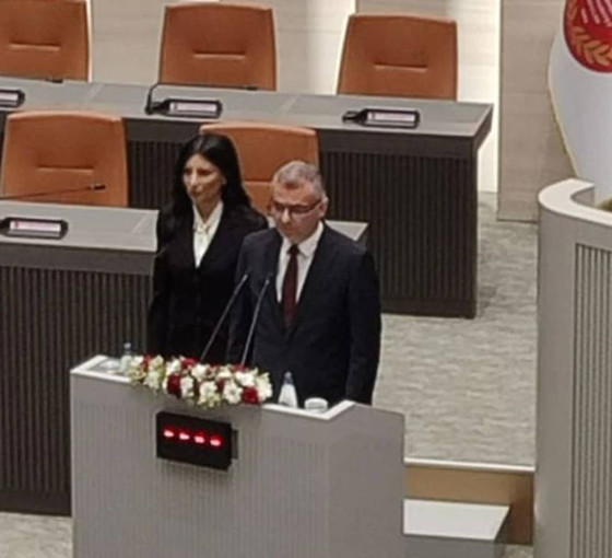 Kuzey Kıbrıs Cumhurbaşkanı Erhürman yemin ederek görevine başladı