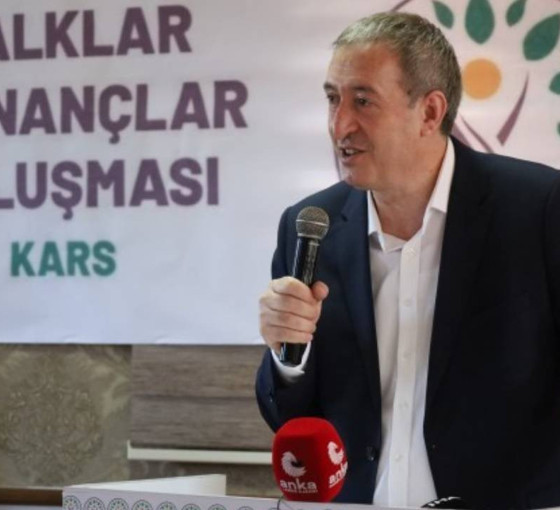 Bakırhan Kars'ta konuştu: 'Silah devreden çıktı, silahı ortaya çıkaran sebepler de ortadan kalksın'