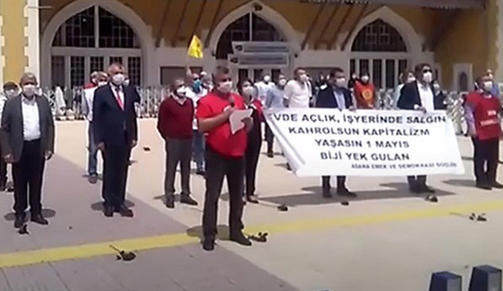 Canlı Blog: Koronavirüs önlemlerinden muaf tutulan emekçiler haklarını 1 Mayıs'ta aradı - Resim : 3