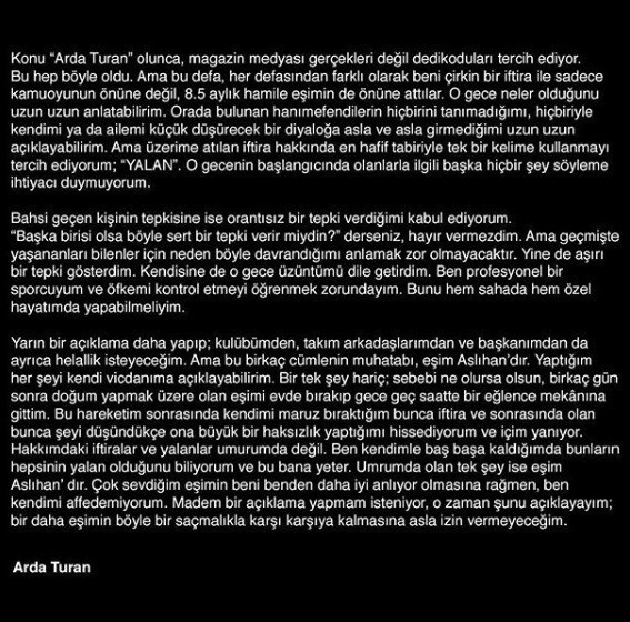 Arda Turan: Helallik isteyeceğim - Resim : 1