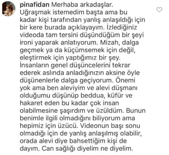 Alevilere yönelik sözleri tepki çeken Stand-up'çı: Mizah eleştirmek için yaptığımız bir şey - Resim : 1