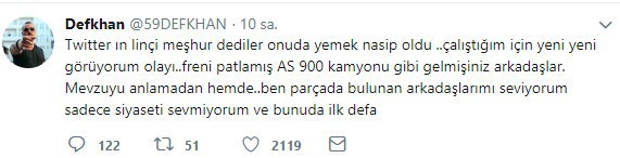 Rapçi Defkhan 'Susamam'dan çekildiğini duyurdu - Resim : 2