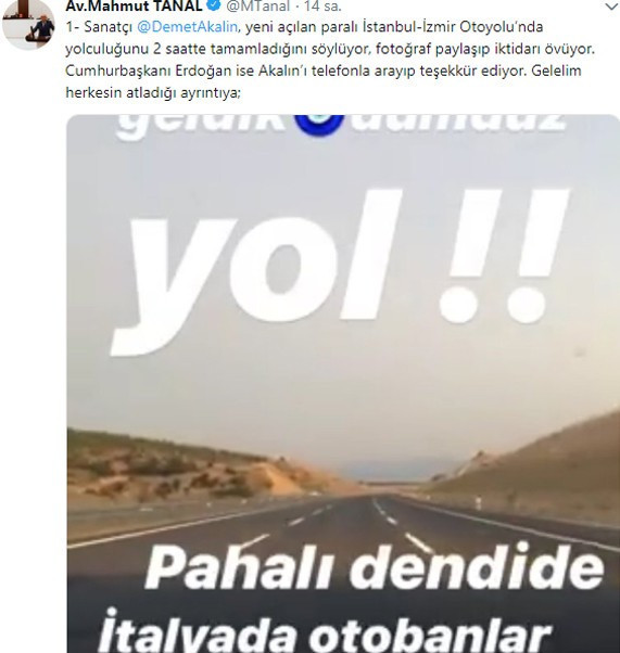 CHP'li Tanal'dan savcılara Demet Akalın için soruşturma çağrısı - Resim : 1