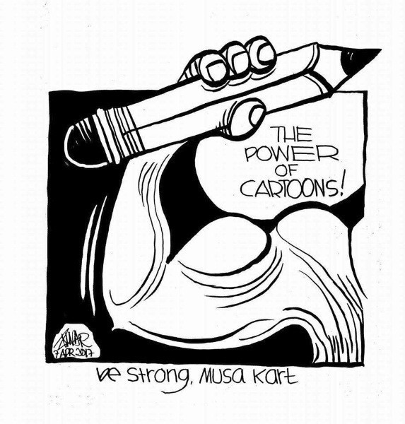 Çizerlerden Musa Kart'a destek karikatürleri - Resim: 27