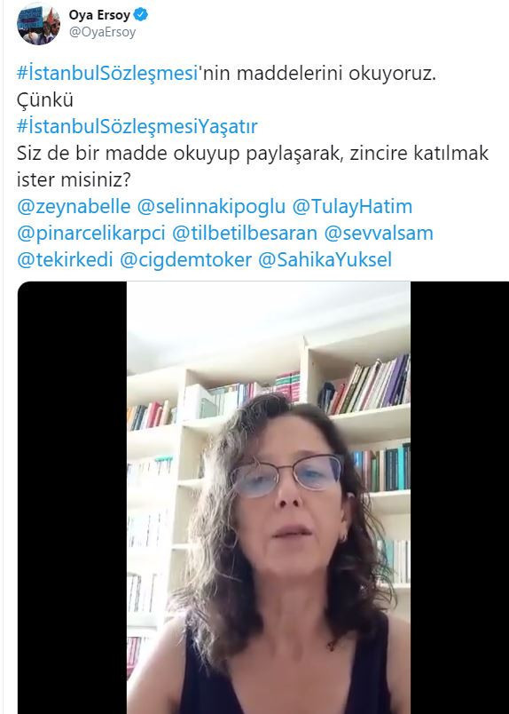 İstanbul Sözleşmesi'ni okumaya çağrı: Bu zincire sen de katıl - Resim : 4