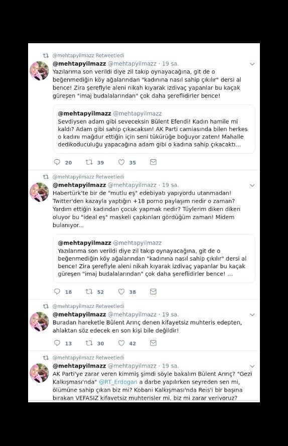 'Arınç büro çalışanı kadını hamile bıraktı iddiası' - Resim : 1