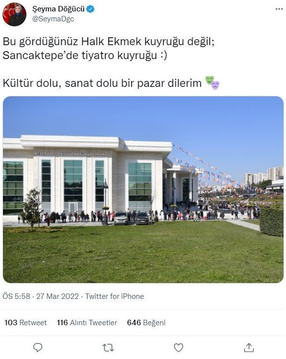 AKP'li Belediye Başkanı Döğücü ekmek kuyruklarıyla dalga geçti - Resim : 1