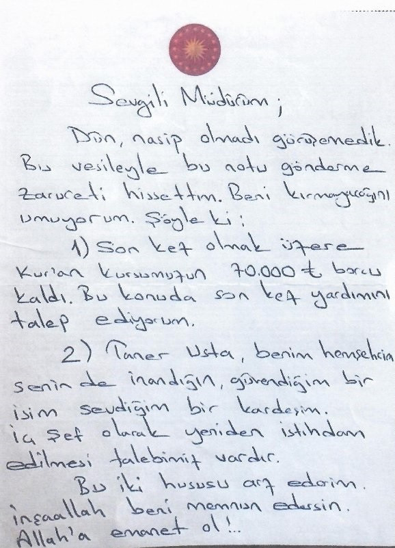 Suyu çıktı, Cumhurbaşkanlığı antetli kâğıdıyla istenen rüşvet!... - Resim : 1