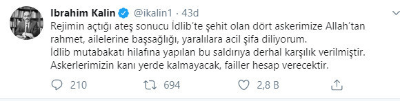 İdlib'de hayatını kaybedenlerin sayısı 6'ya yükseldi - Resim : 1