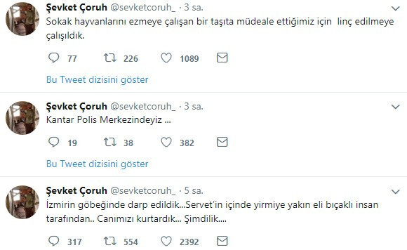 Oyuncu Şevket Çoruh'a bıçaklı saldırı - Resim : 1